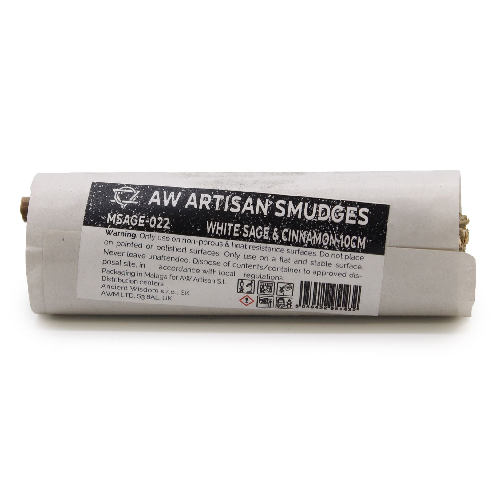 Sahumerio – Salvia Blanca & Canela (10 cm)